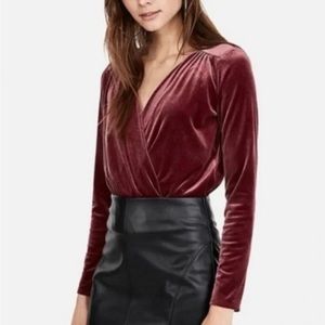 Express Velvet Bodysuit